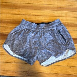 LuluLemon - Women’s 8 Athletic Shorts with Dolphin Hem and Elastic Waistband
